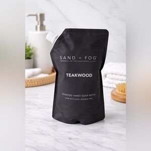 Sand + Fog Teakwood 34 oz Liquid Hand Soap Refill Bag